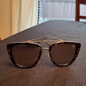 Quay Australia Brown Sunglasses Modern Style